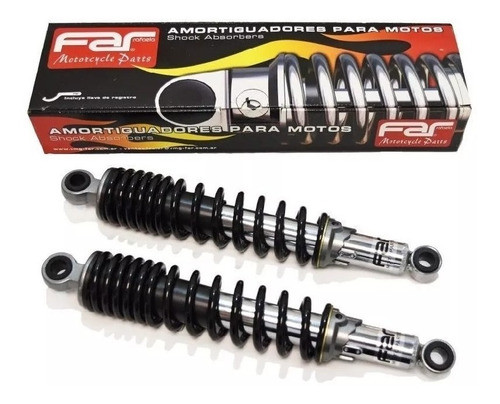 Juego Amortiguadores Far Yamaha Ybr Storm 125 Shopping Bike Motos. 0