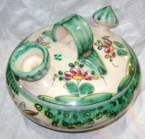 Antiguo Botijo Del Puente Del Arzobispo España Cantaro B50 0