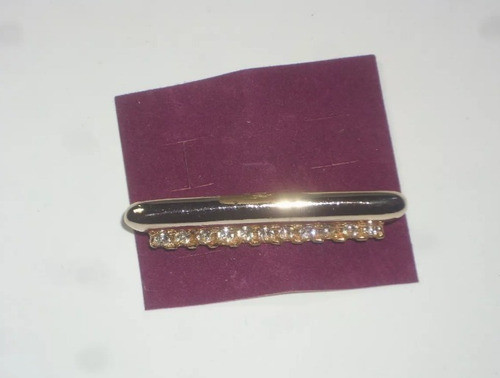 Antiguo Prendedor Broche Metal Dorado Bañado En Oro C°9645mx 1
