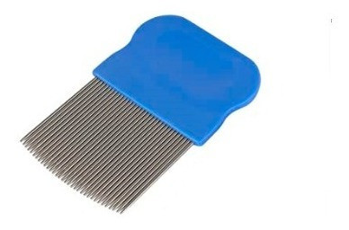 Peine Para Piojos De Acero Inoxidable En Blister 1