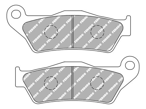 Pastilla De Freno Ferodo Racing Moto Enduro/cross Ktm 0