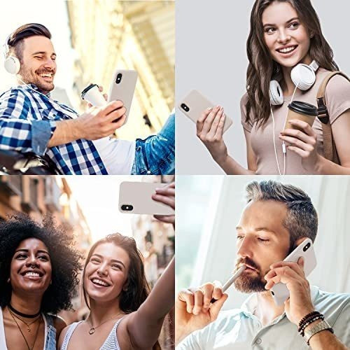 Ouxul Funda Para iPhone X/iPhone XS De 5.8 pulgadas, De Gel 1