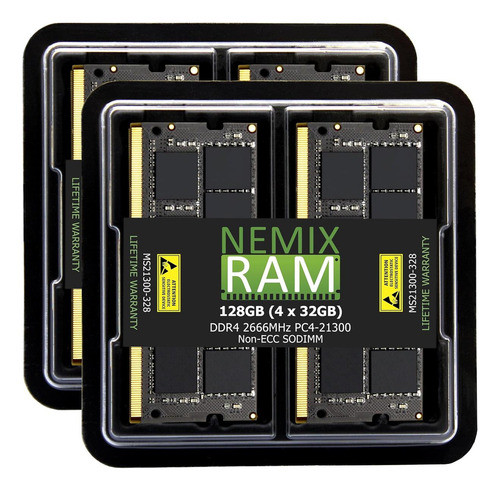 Nemix Ram Con Actualización Memoria Pcsodimm Ddrmhz 128 Gb X 0