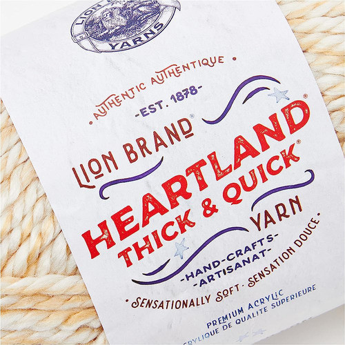 Lion Brand Yarn Heartland Thick & Quick Yarn Acadia 1