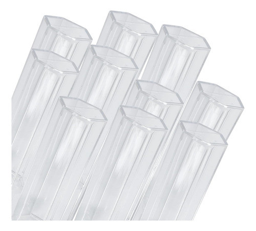 Pack X10 Estuches Individuales De Plastico Para Boligrafos 0