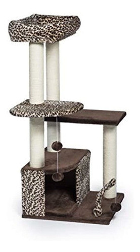 Prevue Productos Para Mascotas Kitty Power Paws Leopard Loun 0