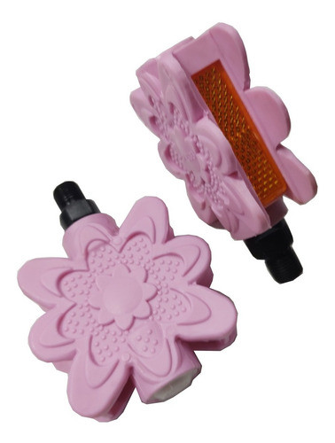 Pedales Florrosa Niña Para Bici Rodado 12 A 20 Savage Biikes 1