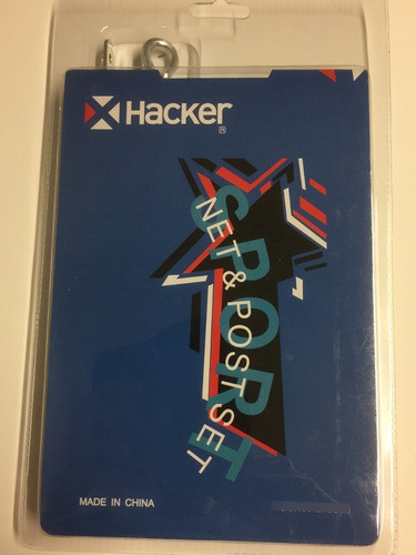 Red Y Poste Ping Pong Hacker Básica-2 Verde 0