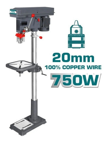 Taladro De Banco Total - 750w - 20mm 1