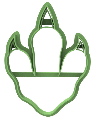 028 Huella Dino Cortante Para Galletas 0