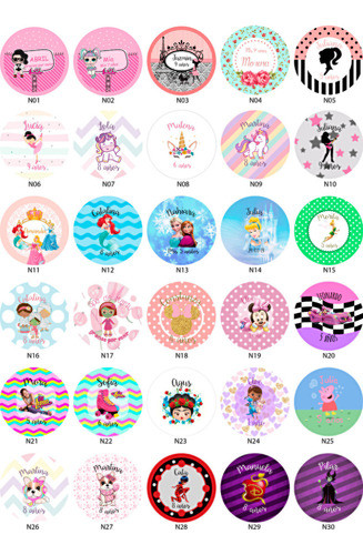 Souvenir Spa Nena X 10 Labial Pelo Lima Uña Personalizado 1