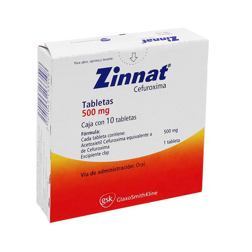 Zinnat 500 Mg X 10 Comp 0