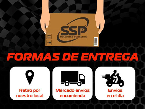 Cubre Manijas Cromadas + Zocalos P/ Renault Sandero 08/14 1