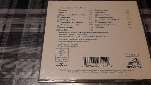 How To Succeed In Business Without Really Trying - Cd Impor 1