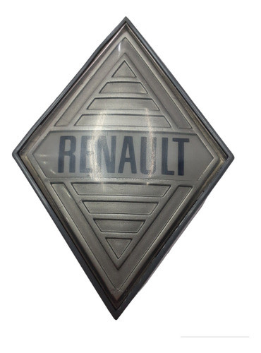 Insignia Rombo Para Parrilla Aluminio R 4s Original 0