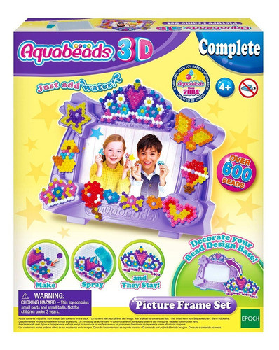 Juego De Manualidades Conjunto Marcos De Fotos Aquabeads 3d 0