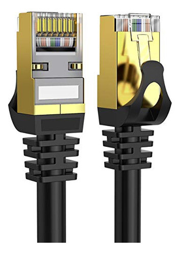 Cat 8 Ethernet Cable 100ft Shielded, 26awg Lastest 40gbps 20 0