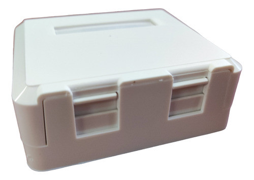 Base Doble Rj45 De Montaje Superficial 0