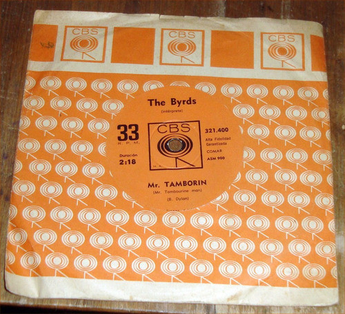 The Byrds Mr. Tamborin Simple / Kktus 1