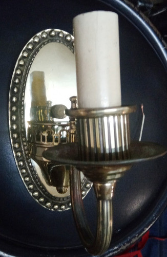 Aplique Antiguo De Bronce#30 0