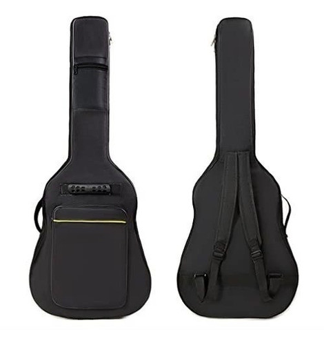 Funda Para Guitarra Acustica Evil Hair, Negra 0