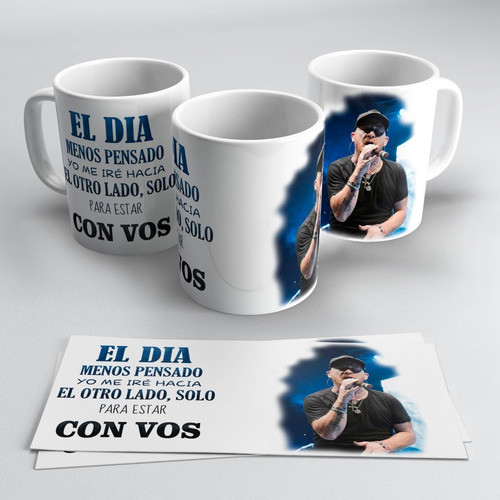 Taza Plastica Sublimada La Beriso #250 0