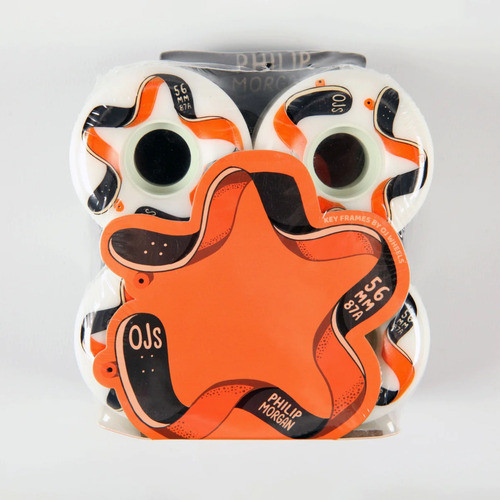 Ruedas De Skate Ojs Wheels Philip Morgan 56mm 87a No Bones 0