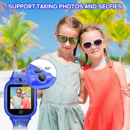Reloj Inteligente Para Nios Con Cmara Selfie Mp3 Grabadora D 1