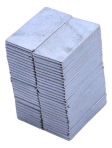 10 Imanes De Neodimio 20x10x1 Mm Rectangular Ultra Potente 0