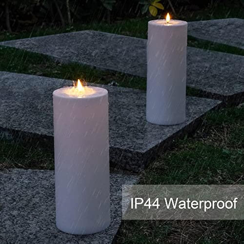 Velas Sin Llama Patiphan, Velas Que Funcionan Con Batería De 1