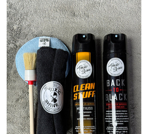 Kit Limpiador Acondicionador Exterior Toxic Shine 1