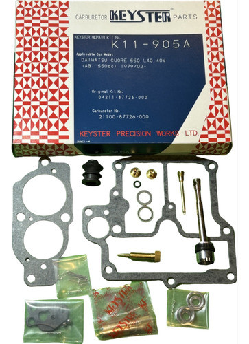Kit Carburación Completo Original Japón Daihatsu Maxcuore 0