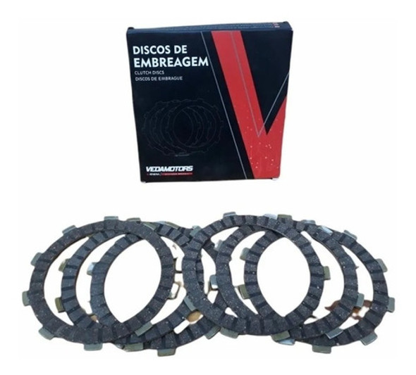 Discos Embrague Honda Xr 250 Tornado Twister Vedamotors Mav 0