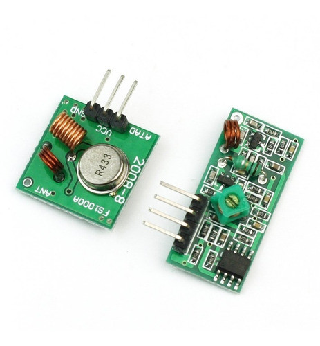 Modulo Para Arduino Rf Transmisor Y Receptor 433 Mhz X2un Em 1