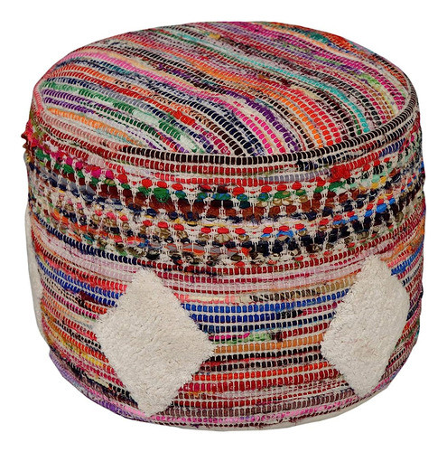 Lr Home Boho Puf Geométrico 0