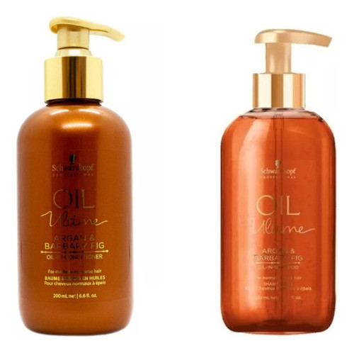 Argán Oil Ultime Schwarzkopf Duo Shampoo + Acondicionador 0