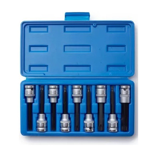Juego De Tubos Punta Torx Enc 1/2 9 Piezas Bremen Lacueva 0