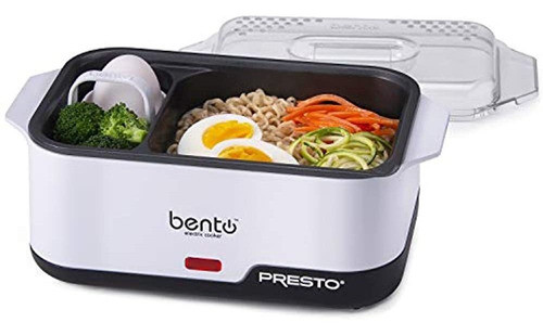 Presto 04634 Bento Electric Ramen Cooker, Compact, White 0