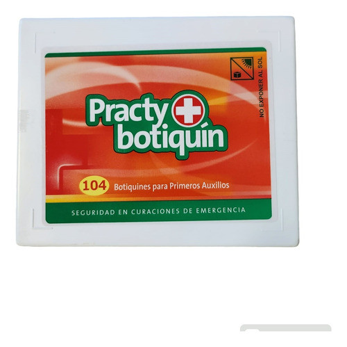 Botiquín Primeros Auxilios - Practy Botiquín 104 0