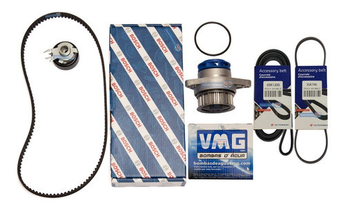 Kit Distribución. + 2 Correas Vw Gol Trend 1.6 8v 2018 2019 0