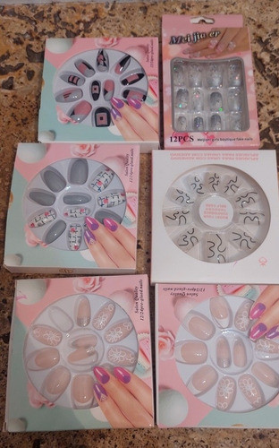 Kit Uñas Postizas X 5 0