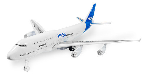 Avión Desarmable Grande A Escala De Juguete Para Niño 42 Cm 0