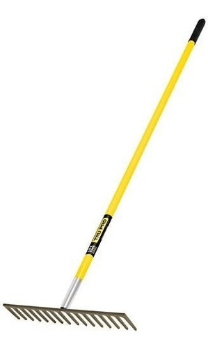 Rastrillo Recto Ref 16 Dtes C/cabo F.vidrio Truper R-16mf 0