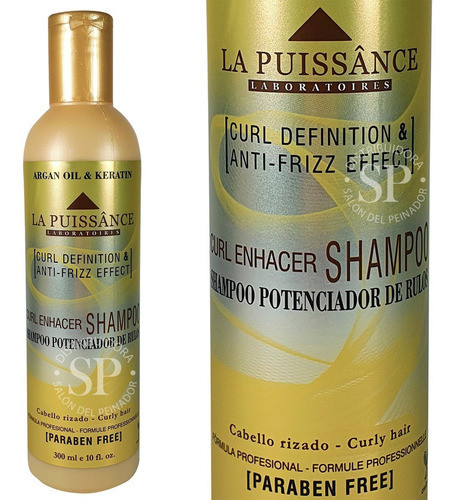 La Puissance Kit Shampoo + Acondicionador Cabello Con Rulos 1
