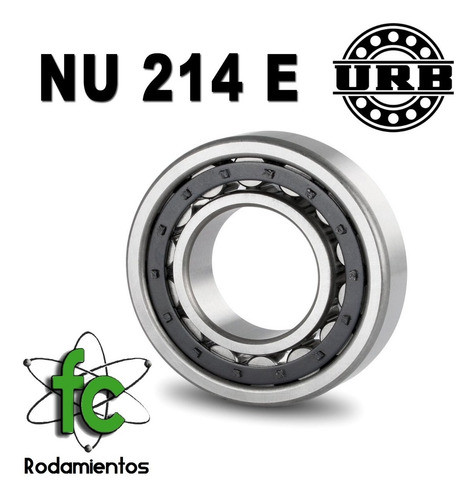 Ruleman Nu 214 E. Urb. 1 Hilera De Rodamientos Cilínd. 1