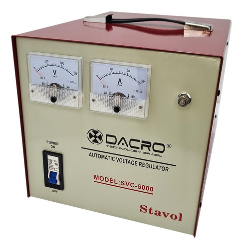 Regulador De Voltaje Tensiómetro 220v - 110v 3000w Mecánico 0