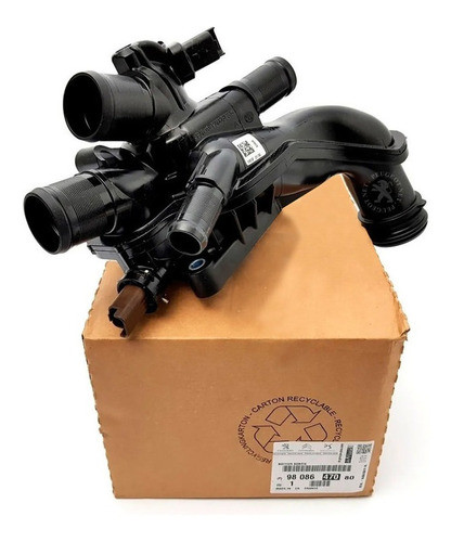 Caja Termostato 100% Original Peugeot 308 1.6 16v Thp - 2013 0