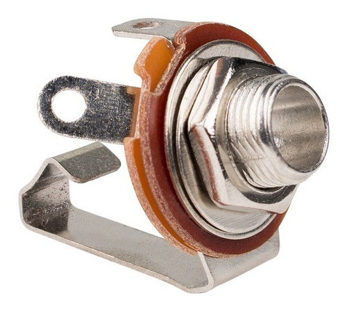 Conector Jack Mono 6.3mm Chasis Sin Corte Jahro 1517 0