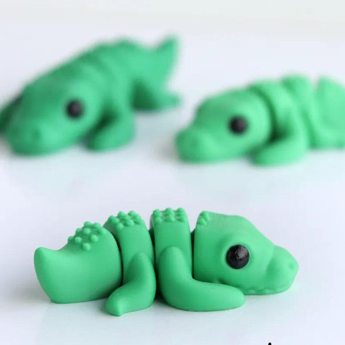 Baby Cocodrilo Articulado- Souvenier  X20u My3dimpresiones 1