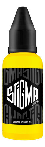 Tinta Tatuaje Color Amarillo Claro Stigma 1oz Profesional 0